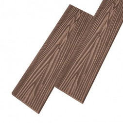 Заборная доска цвет Красное дерево 3м Коллекция Tehno Avista New ТехноДПК