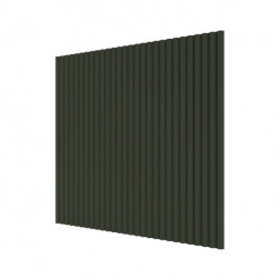Стеновая квадратная панель Полосы Оливковый