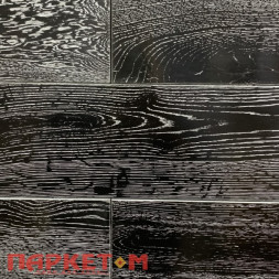 Дуб черный серебро браш Vecchio Parquet