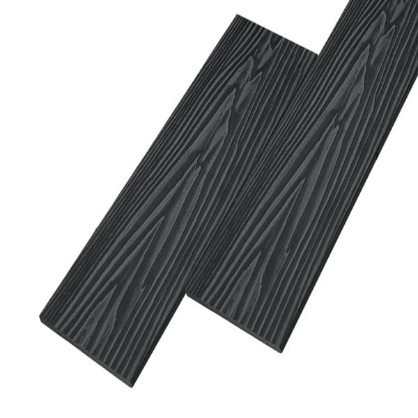 Заборная доска цвет Графит 4м Коллекция Tehno Avista New ТехноДПК