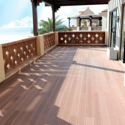 Террасная доска цвет Дуб Коллекция Natur CM Decking