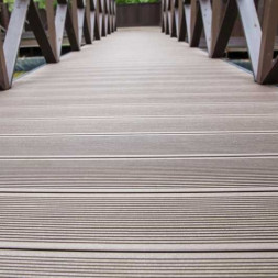Террасная доска цвет Ясень Коллекция Mix CM Decking