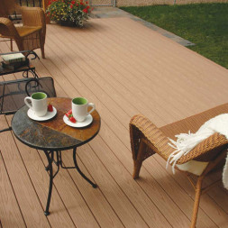 Террасная доска цвет Дуб 4м Коллекция Vintage CM Decking
