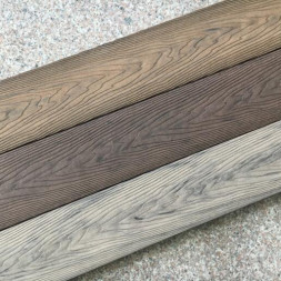 Террасная доска цвет Тик Коллекция Bark CM Decking