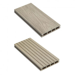 Террасная доска цвет Ясень Коллекция Bark CM Decking