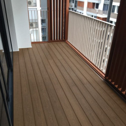 Террасная доска цвет Тик Коллекция Robust CM Decking