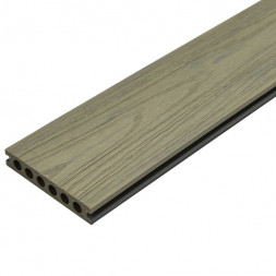 Террасная доска цвет Лайт Грэй Коллекция REVERSE CM Decking