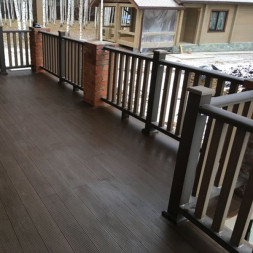 Террасная доска цвет Кофе 3м Коллекция Select Woodvex
