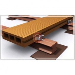 Несущая лага цвет Венге  40*25 CM Decking