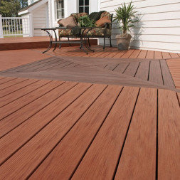 Террасная доска цвет Терракот 3м Коллекция Select Woodvex