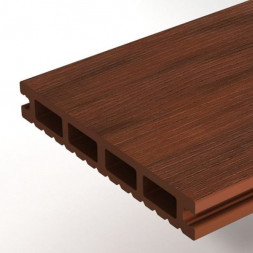 Террасная доска цвет Палисандр 3м Коллекция Select Colorite Woodvex