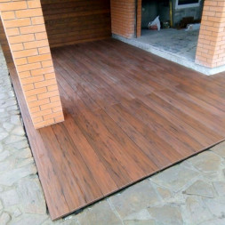 Террасная доска цвет Палисандр 3м Коллекция Select Colorite Woodvex