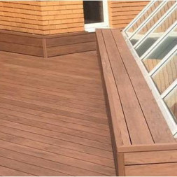 Террасная доска цвет Палисандр 3м Коллекция Select Colorite Woodvex