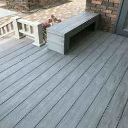Террасная доска цвет Серый дым 3м Коллекция Select Colorite Woodvex