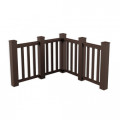 Столб цвет Мербау 90*90 CM Decking