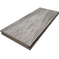 Террасная доска цвет Бело-серый Коллекция Solid Colorite Woodvex