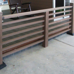 Соединитель перила прямой CM Decking