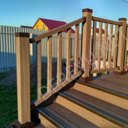 Соединитель перила с переходом CM Decking
