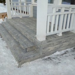Уголок Бело-серый Коллекция Select Colorite Woodvex