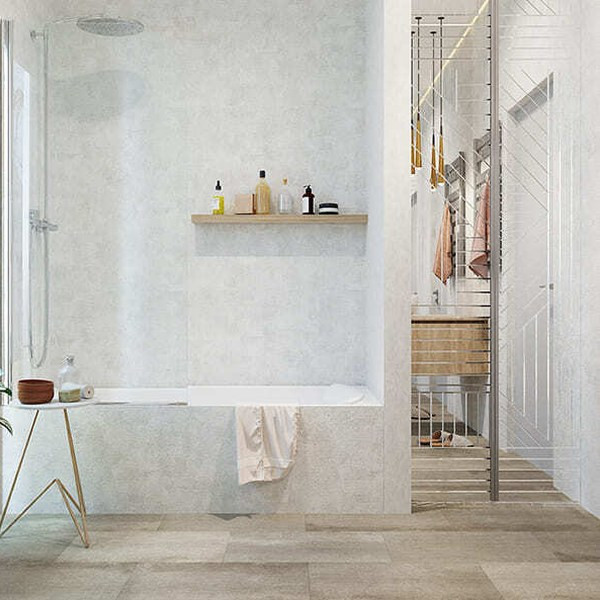 SPC-ламинат 237-Y НР Плитка Бежевая SPC