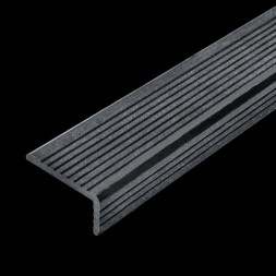 Угол цвет Графит из ДПК 4м 70*35 ТехноДПК