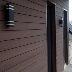 Панель фасадная цвет Венге 3м Woodvex