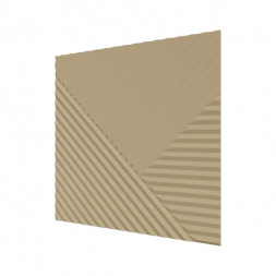 Стеновая квадратная панель Пирамида под покраску