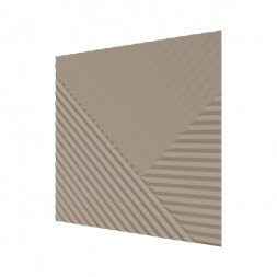 Стеновая квадратная панель Пирамида Латте