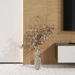 Стеновая квадратная панель Пирамида Орех Светлый